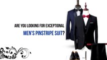Men's Pinstripe Suit from GentlemansGuru.com
