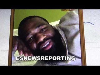 ADRIEN BRONER both FLOYD MAYWEATHER and I know i am going to f ashely up - EsNews Boxing