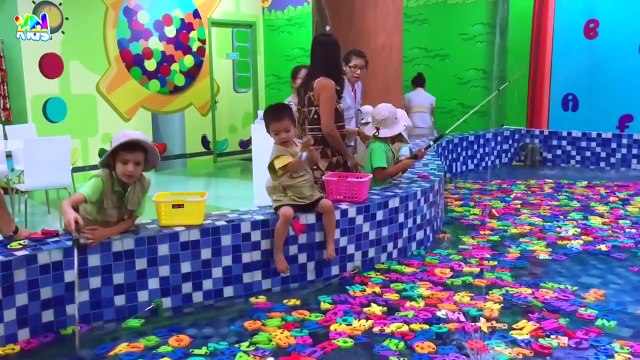 Bé Chơi Câu Cá, Ca Nhạc Thiếu Nhi Sôi Động, Fishing Game