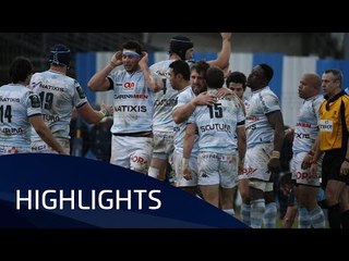 Racing 92 v Glasgow Warriors (Pool 3) Highlights - 9.01.2016