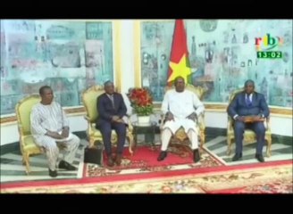 Audience Présidentielle - Le président de la République a reçu en audience le President de la Commission de l’UEMOA