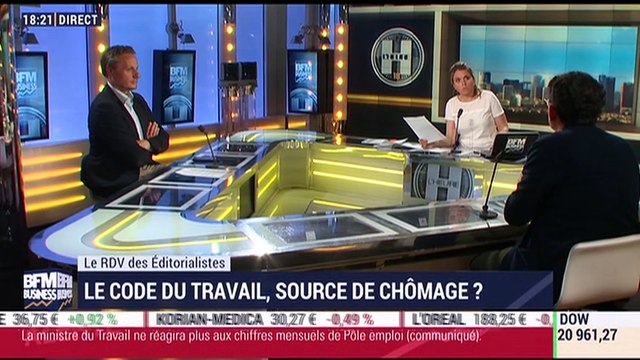 Le Rendez-Vous des Éditorialistes: Le Code du travail, source du chômage ? - 24/05