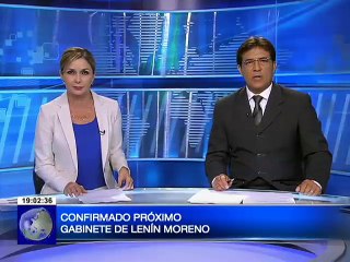 Presidente electo Lenín Moreno confirmó su próximo gabinete