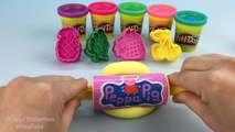 Et composé crème Créatif pour amusement amusement enfants moules porc jouer éclat avec Doh collection peppa