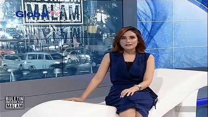 Takut Kena Razia Seorang Wanita Nekat Memanjat Tembok