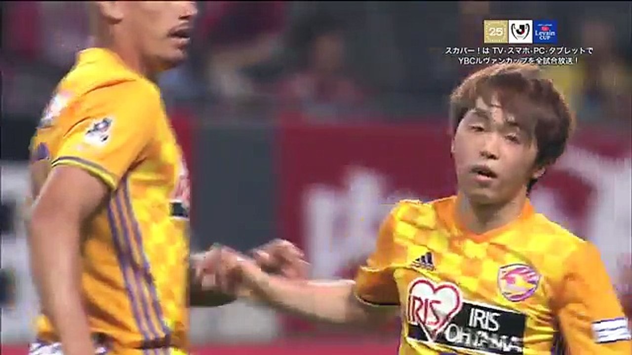 Consadole Sapporo 1:2 Vegalta (J League Cup 24 May 2017)