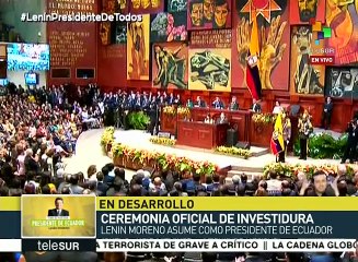 Ecuador: Lenín Moreno llama a medios a promover contenidos de calidad