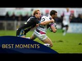 Tom Habberfield finishes off a magnificent team try for Ospreys - Champions Cup