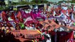 Des milliers de manifestant à Brasilia exigeant le départ de Tem
