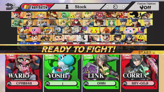 SBY Smash 4 Monthly Dubs 5-6-17 - Godzillabrawler + Rambler vs Cyziax + Orin (WB)