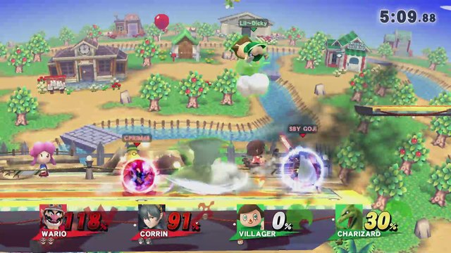 SBY Smash 4 Monthly Dubs 5-6-17 - Godzillabrawler + Rambler vs Kermit + Regicide (LB)