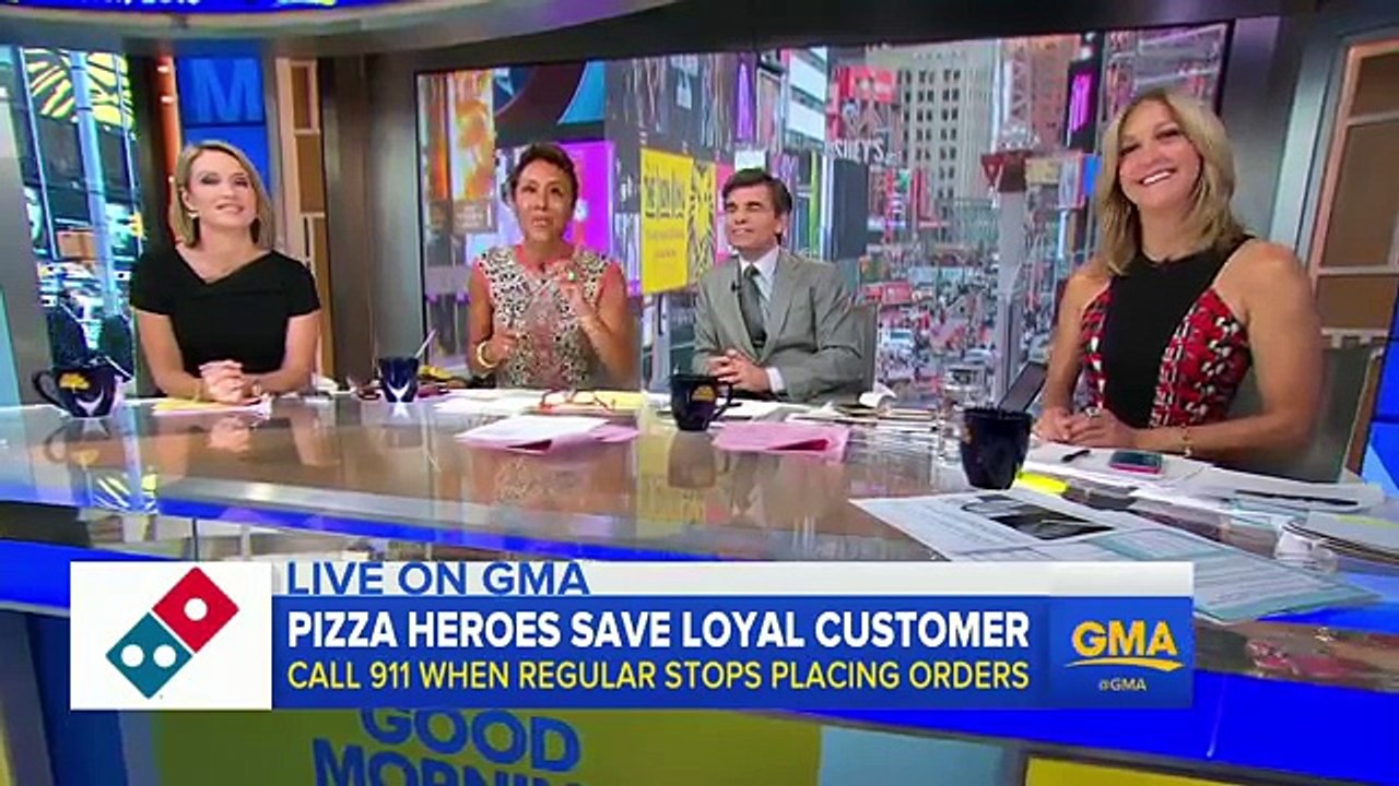 L'homme commande une pizza tous les jours. Mais le jour où il n'en commande plus? Un employé de la pizzéria fait une dé