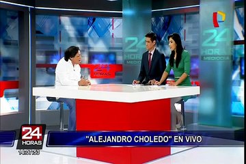 Carlos Álvarez: “Alejandro Choledo” regresó al Perú