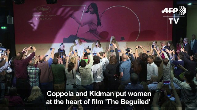 Kidman takes aim at sexism as Coppola film wows Cannes