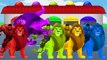 Learn Colors with Hulk and Lion King !!! Color for Kids and Toddlers Education Cartoon Videos,Animated Cartoons movies 2017