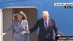 İki Ziyarette de Eli Havada Kalan Trump Brüksel'de Melania'ya Elini Uzatmadı