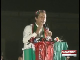 Imran Khan at Kandhkot