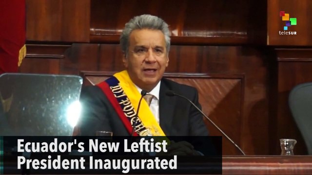 Ecuador's New Leftist President Inaugurated