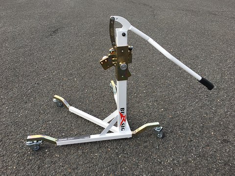 Bursig Center-Lift Motorcycle Stand Review - Moto Mouth Moshe #32