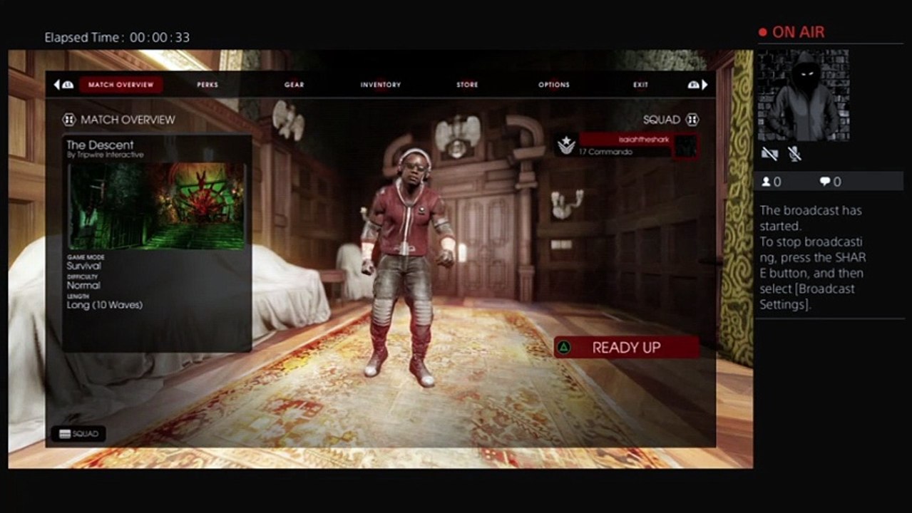 Killing floor 2 Live PS4 Broadcast