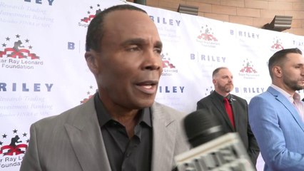 Sugar Ray Leonard - Big Fighters Big Cause Red Carpet