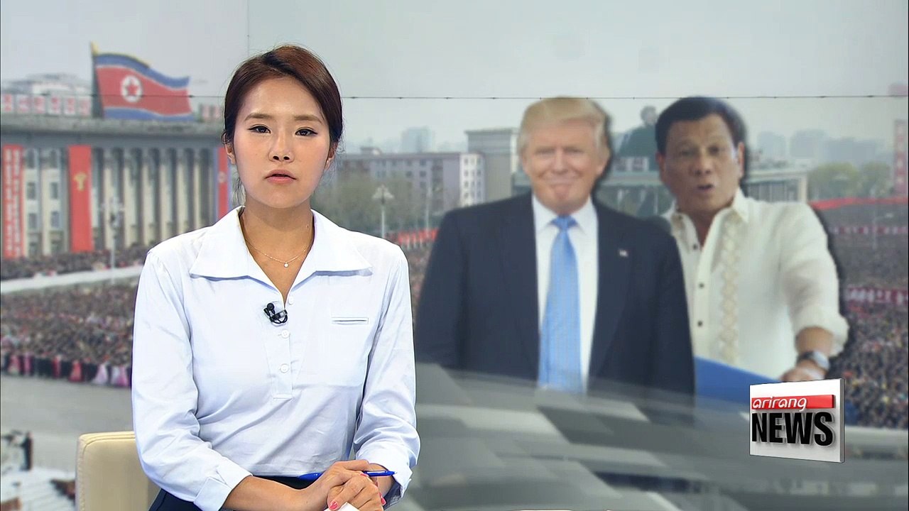 President Trump told Duterte of two U.S. nuclear submarines off Korean waters