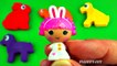 Learn Colors with PLAY DOH ANIMAL SHAPE S ay