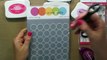 Stencil Embossing with White Embossing Po