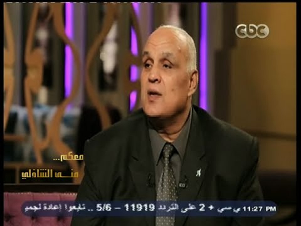 #معكم_منى_الشاذلي | لقاء خاص مع اللواء - علاء عبدالظاهر -  مدير ادارة المفرقعات - جزء أول