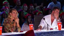 Professor Splash - Performer Attempts High-Diving Christmas Stunt - America's Got Talent 2016-L1n0cE