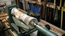 Woodworking - first lathe - YouTube
