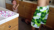 Epic Twin Meltdown - Parents Pretend to Drink Twins Milk-eWCUcscIxtQ