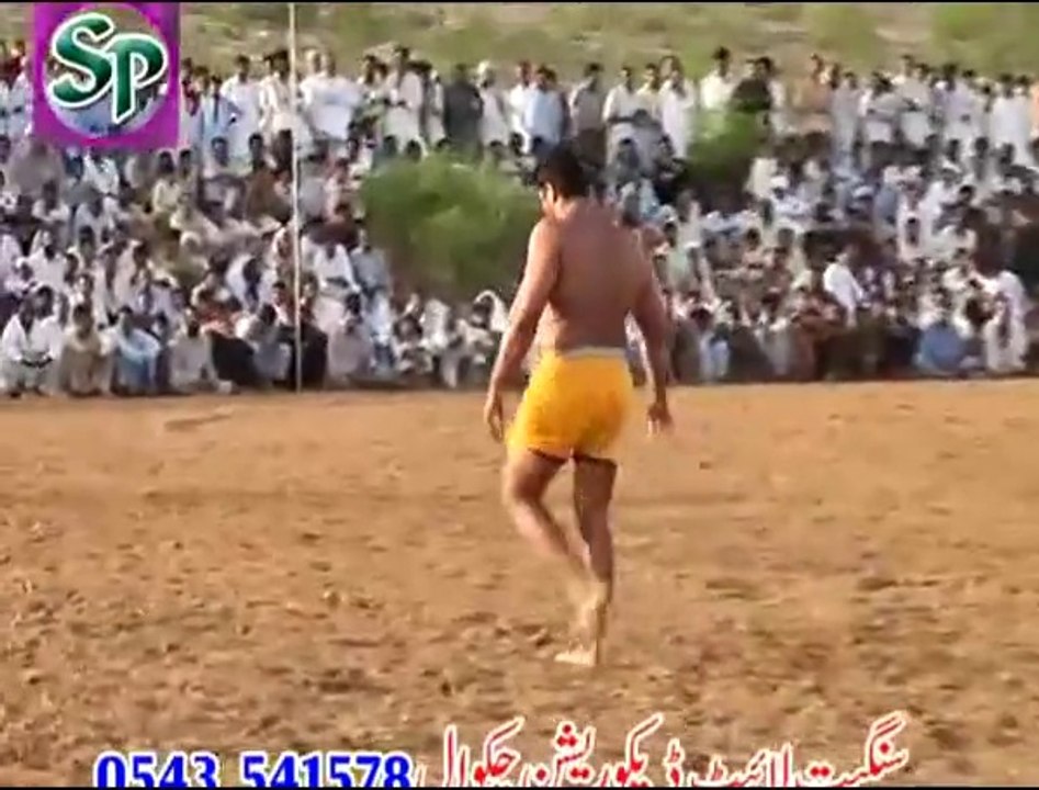 kabaddi match of super stop player sajjad gujjar in dandoot chakwal