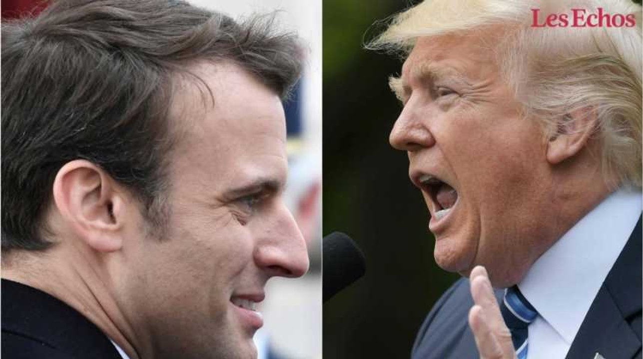 Trump – Macron, les enjeux d’une première rencontre
