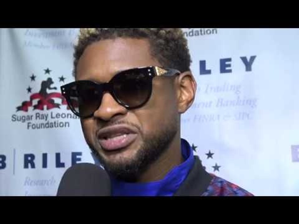 WOW!! USHER breaks down boxing fights like a PRO! Mayweather Mcgregor, Crawford .. EsNews Boxing