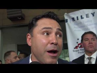 Oscar Dela Hoya on WHERE Canelo GGG will take place - EsNews Boxing
