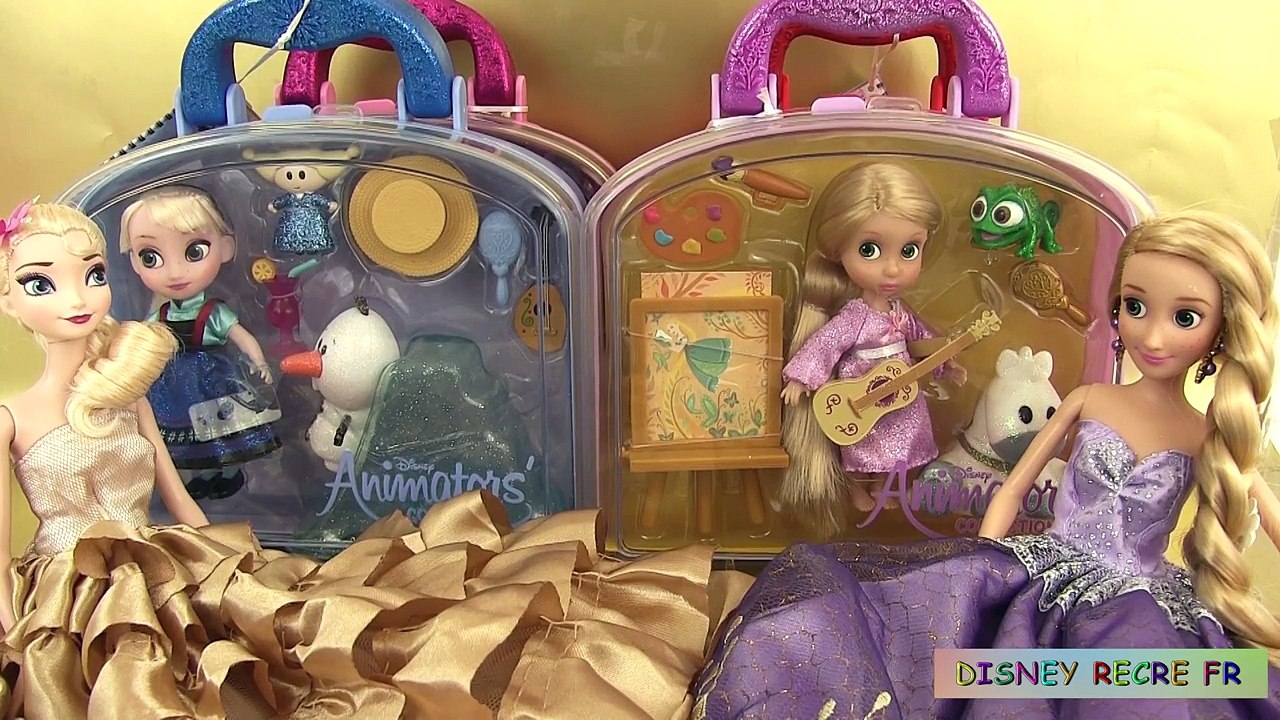 Poupées Disney Princesses Animators' Collection Dolls Play Doh Reine des Neiges Raiponce