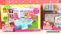 Barbie Barbecue et Piscine Glamour Meubles d'Extérieur