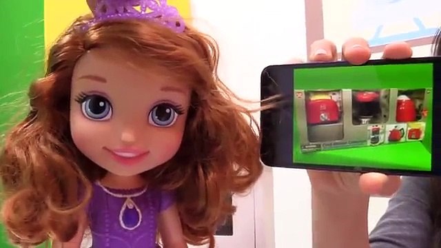 Prenses Sofia için internetten alışveriş yapıyoruz. Oyuncak kahvaltı setiyle oyun. #Kızoyu