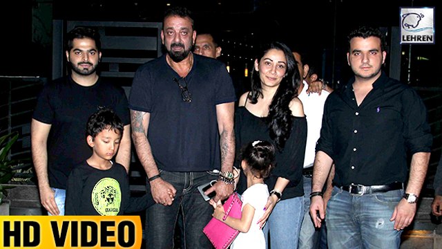 Sanjay Dutt Finally Spends Quality Time With Kids And Family