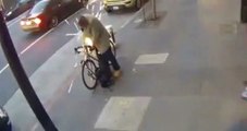 Pişkin Hırsız, Yol Ortasında Kilidi Kesip Bisikleti Çaldı