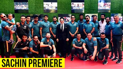 India Cricket Team Attend Sachin A Billion Dreams Premiere In Mumbai