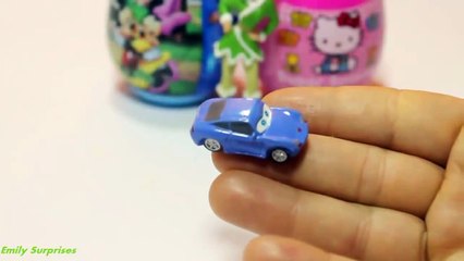 Play Doh Peppa PIg Surprise Eggs Peppa PIg KInder Surprise egg play-doh unboxing toys