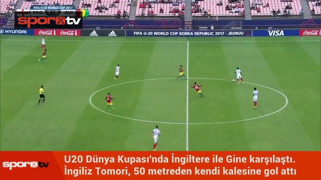 50 metreden kendi kalesine gol attı