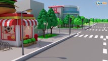 LEARN COLORS Учим цвета with Monster Truck & Cars Машинки in Cartoon 3D Мультик для детей