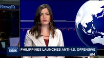 i24NEWS DESK |  Philippines launches anti-I.S. offensive | Thursday, May 25th 2017