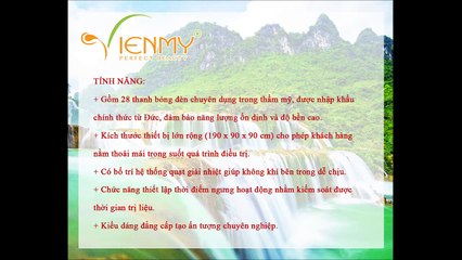 Phi thuyền tái tạo collagen Red Light MPS-208 - Công ty Viên Mỹ hướng dẫn sử dụng