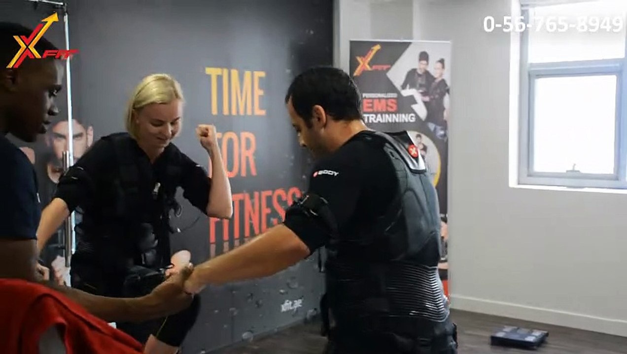 EMS Training Sessions Crunches, Business Bay, Dubai - Call 0-56-765-8949