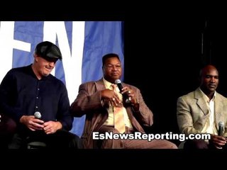 How Getting Robbed From GOLD At The Olympics Help Evender Holyfield! esnews boxing