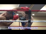 Flavio Rodriguez OVERPOWERS opponent!!! KNOCKS him OUT!!! Last Round promotions card - EsNews Boxing